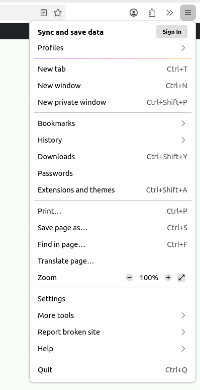 Explanation of Sync and Save Data Firefox how to access Bookmarks Firefox