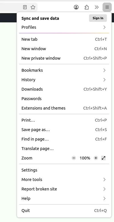 Explanation of Sync and Save Data Firefox how to access Bookmarks Firefox